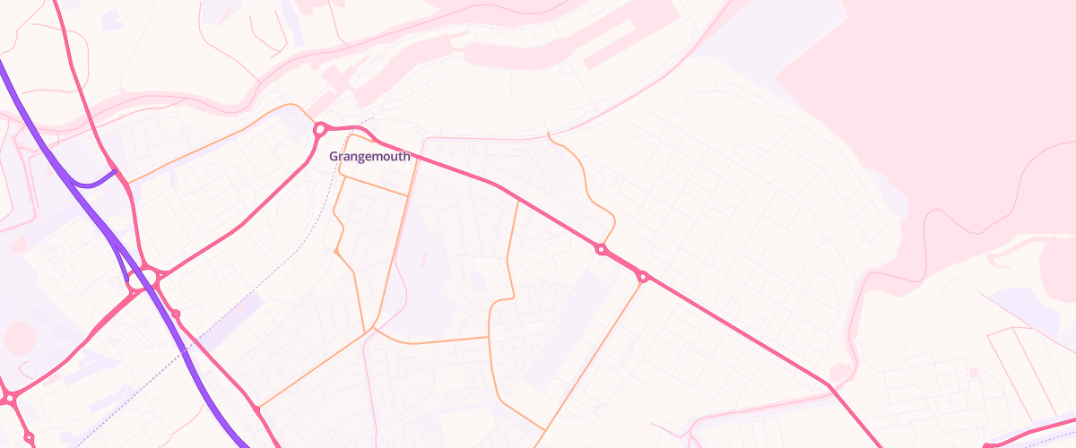Map showing the location of Ascona Refinery Service Station