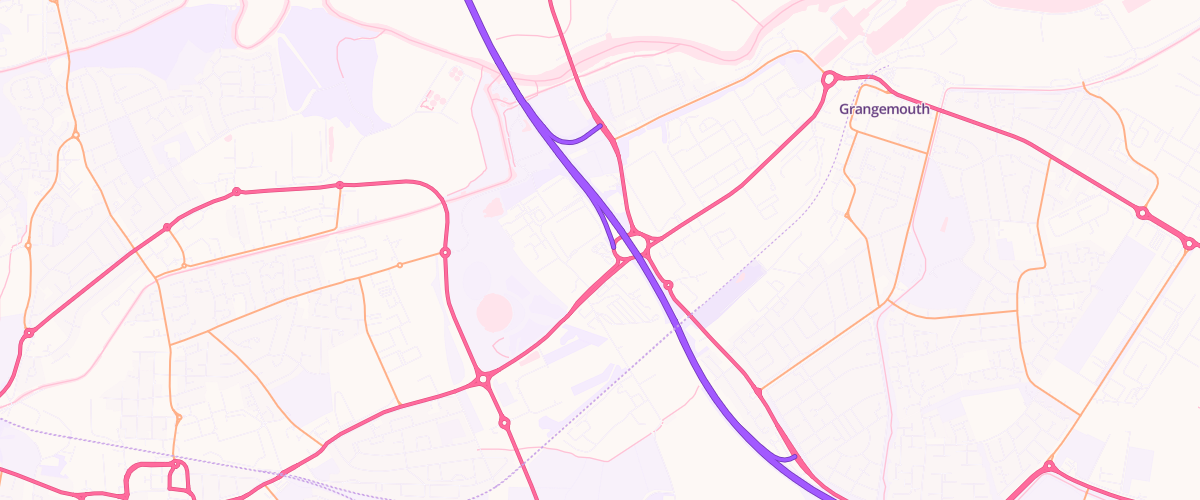 Map showing the location of Earlsgate Sf Connect