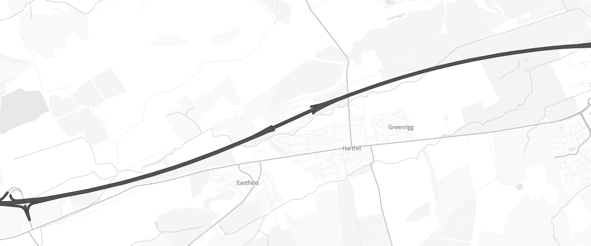 Map showing the location of Harthill South Sf Connect