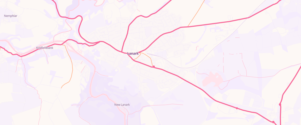 Map showing the location of Mfg Ladyacre