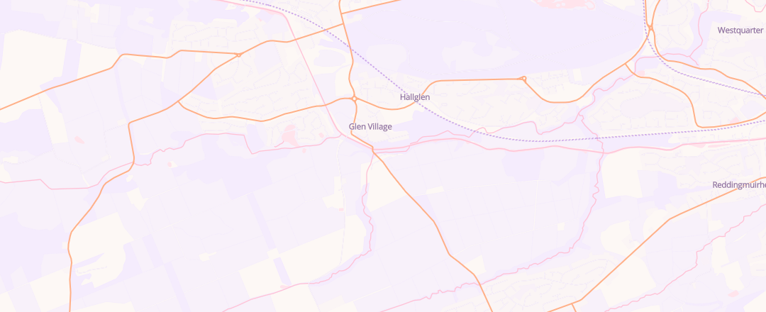 Map showing Wilson Mot Test Centre, Falkirk