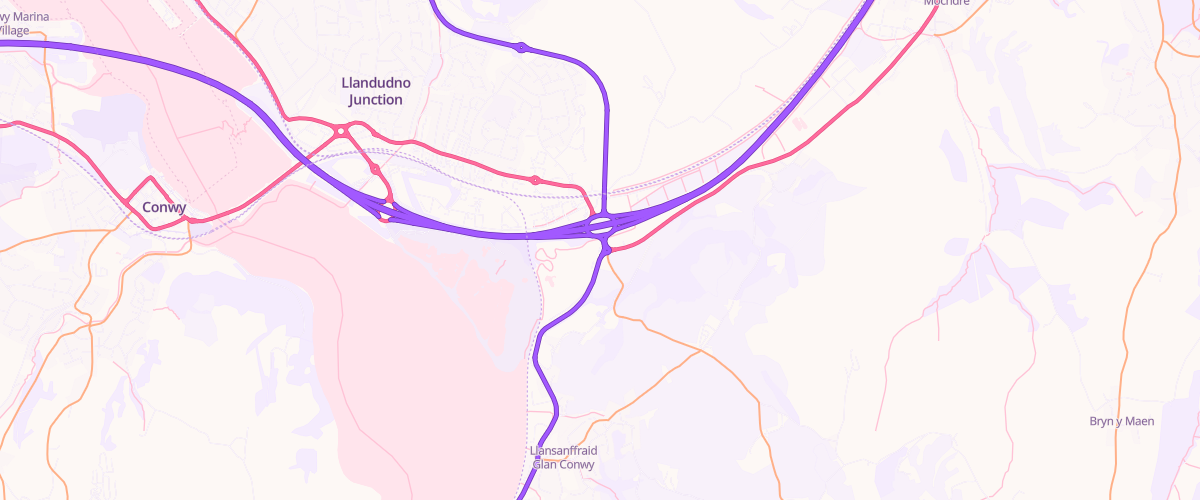 Map showing the location of Shell Black Cat
