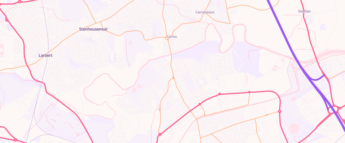Map showing the location of Mfg Carronside