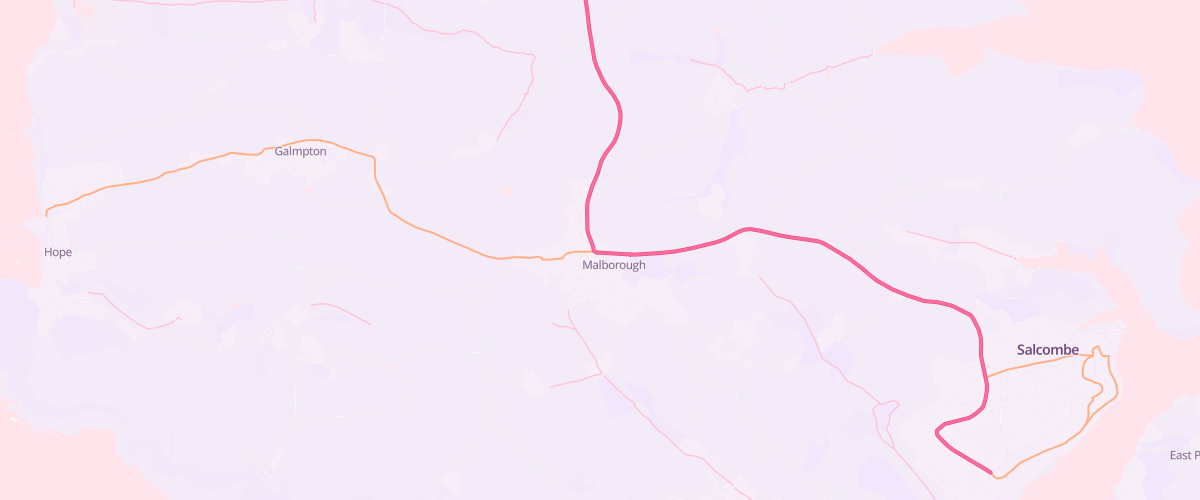 Map showing the location of Asda Marlborough Express Petrol