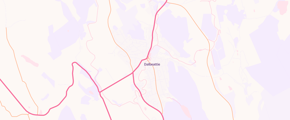 Map showing the location of Mfg Dalbeattie