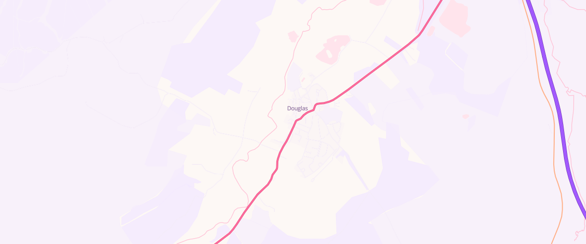Map showing the location of Crossburn Service Station