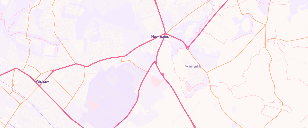 Map showing the location of Cooper Bros