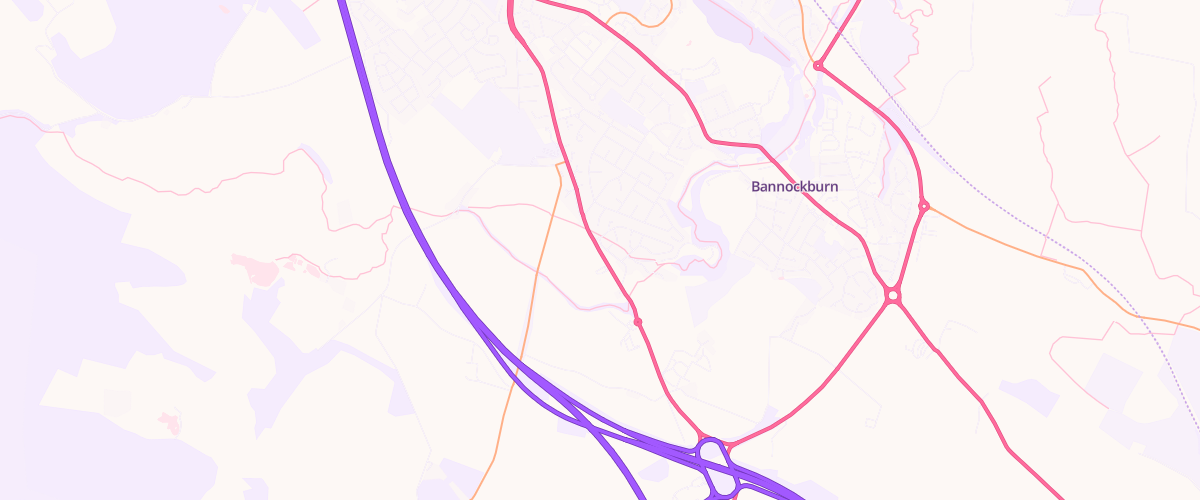 Map showing the location of Mfg Stirling