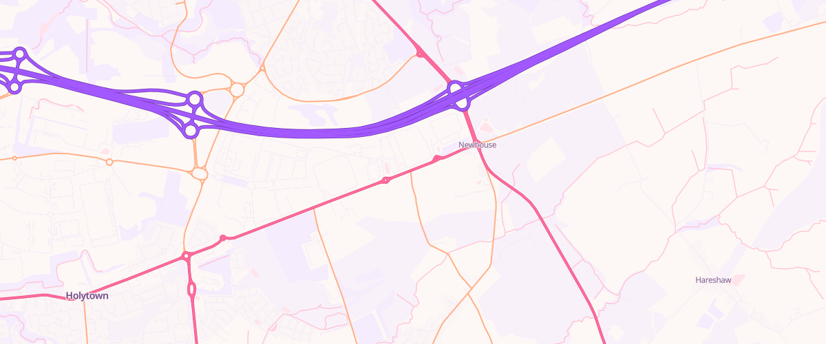 Map showing the location of Karan Peggy White Service