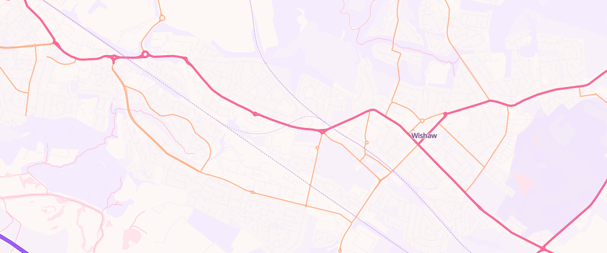 Map showing the location of Mfg Wishaw
