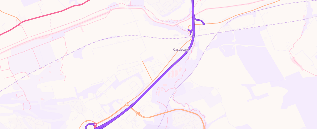 Map showing Cumbernauld Auto Repairs Ltd, North Lanarkshire