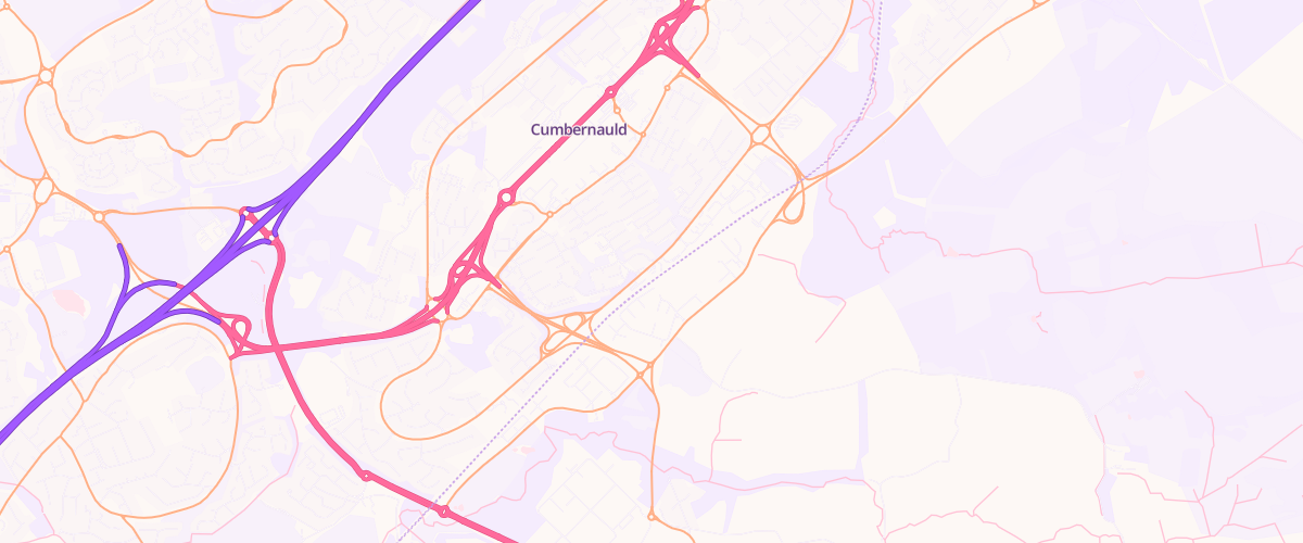 Map showing the location of Station Garge