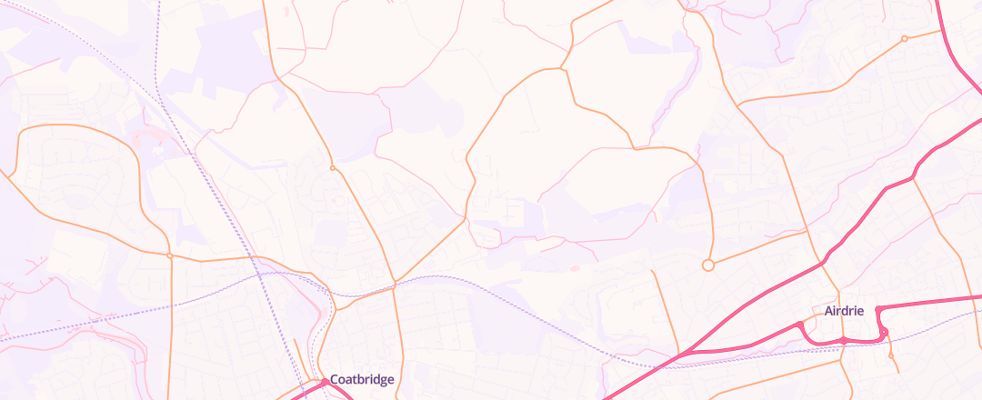 Map showing One Stop Autoshop, Coatbridge