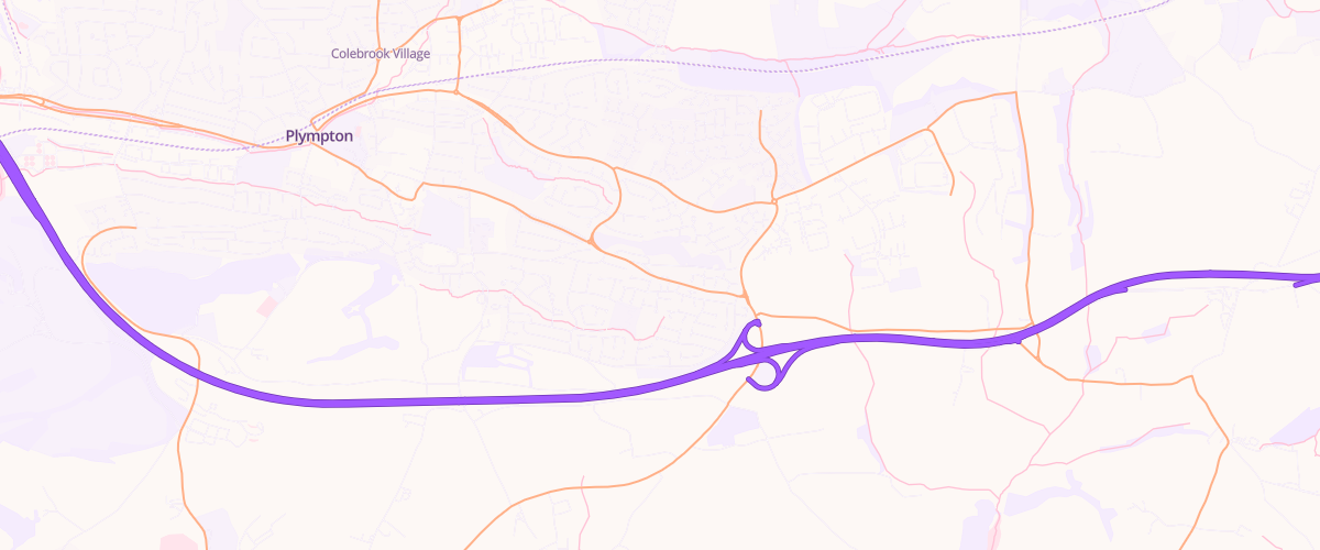 Map showing the location of Mfg Plympton