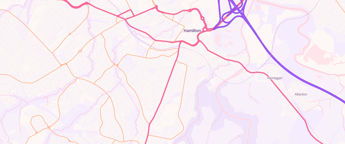 Map showing the location of Portland Service Station
