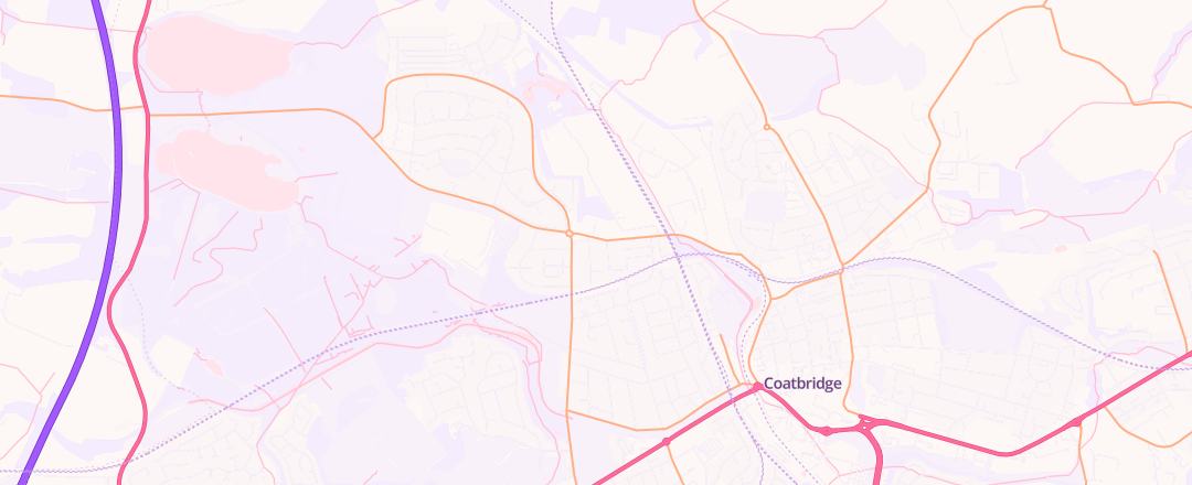 Map showing T Scott & Co, Coatbridge