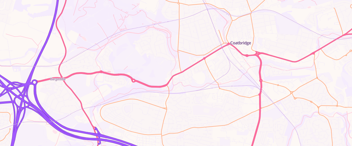 Map showing the location of Bp Rj Cross