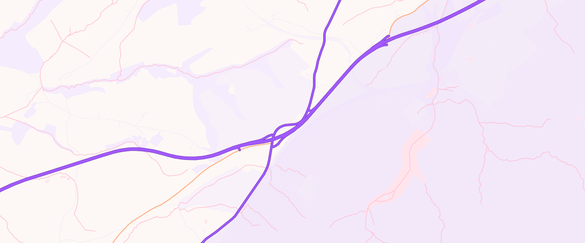 Map showing the location of Shell Little Waitrose Okehampton