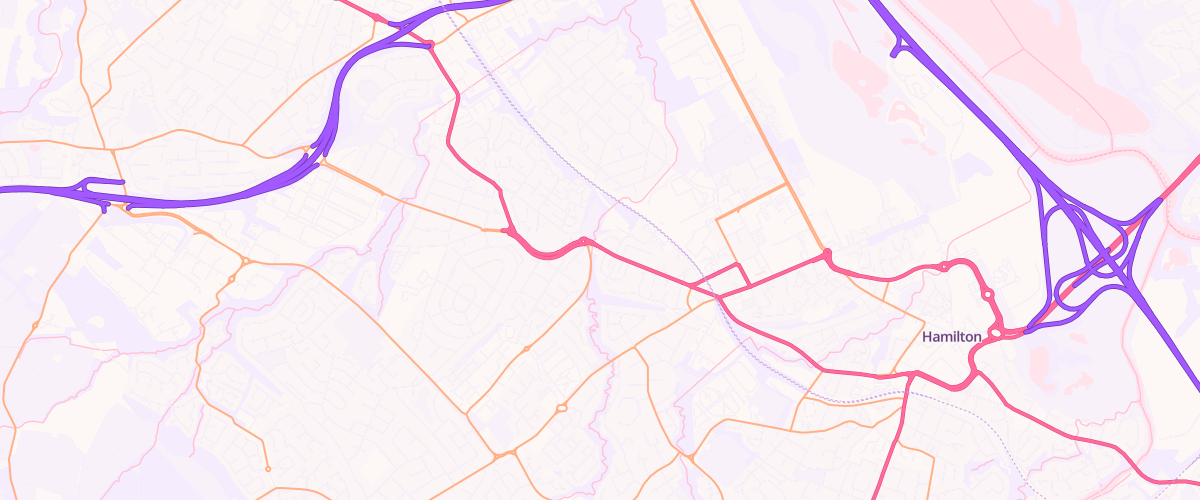 Map showing the location of Tgc Burnbank