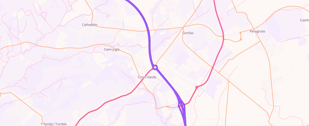 Map showing J&j Motorslimited, Carms