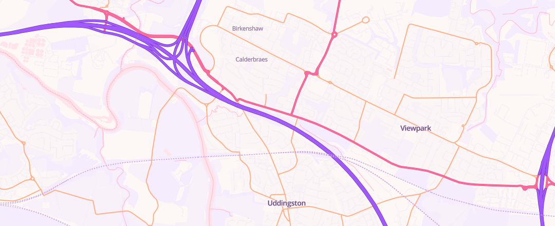 Map showing W Livingstone Ltd, Glasgow