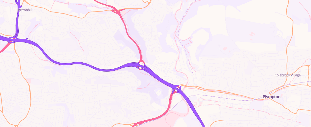 Map showing Parkways Garage, Plymouth