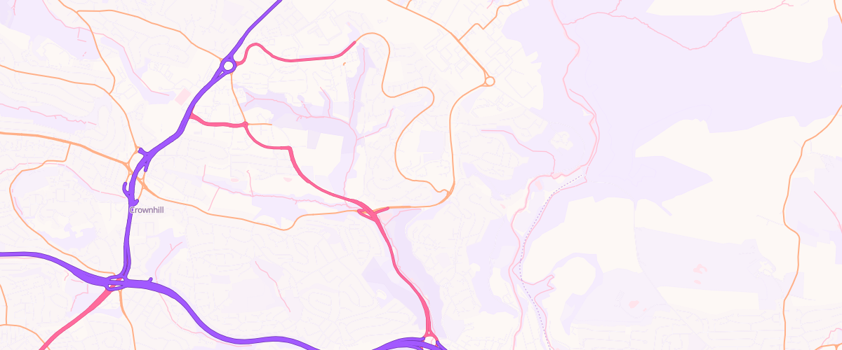 Map showing the location of Asda Plymouth Supercentre