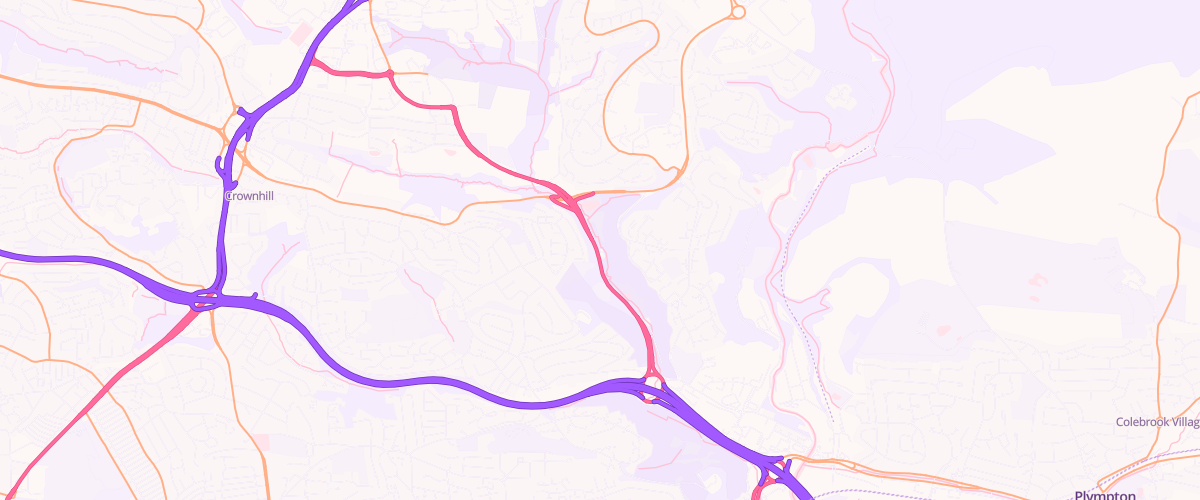 Map showing the location of Mfg Landmark