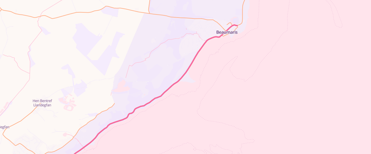 Map showing the location of Abc Service Station