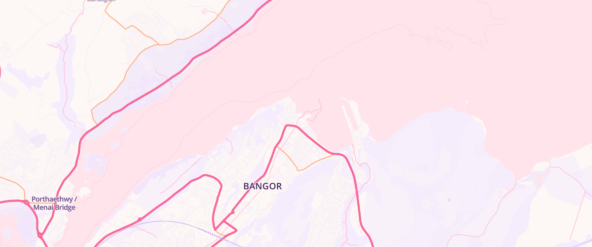 Map showing the location of Garth Services