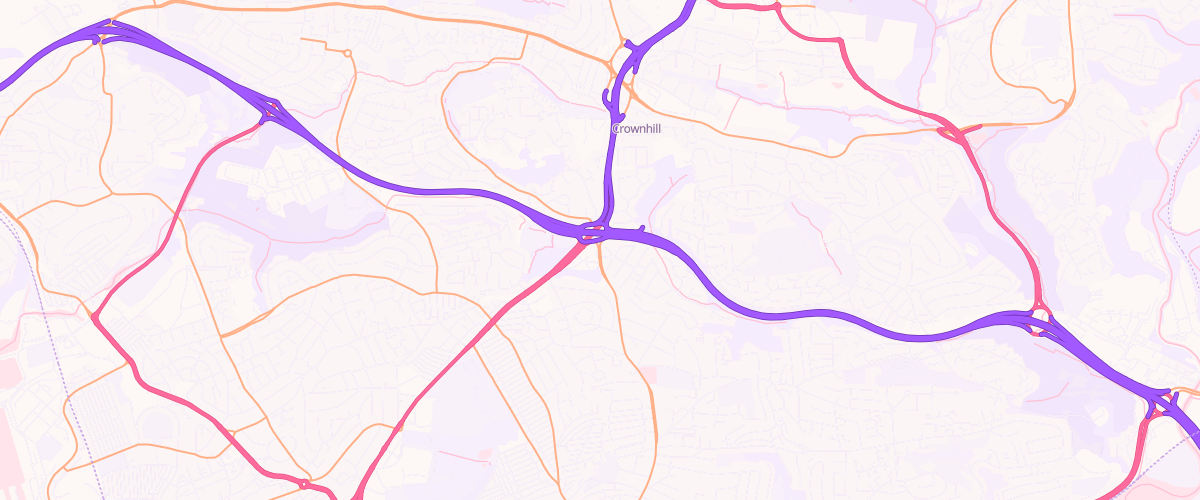 Map showing the location of Mfg Hartley