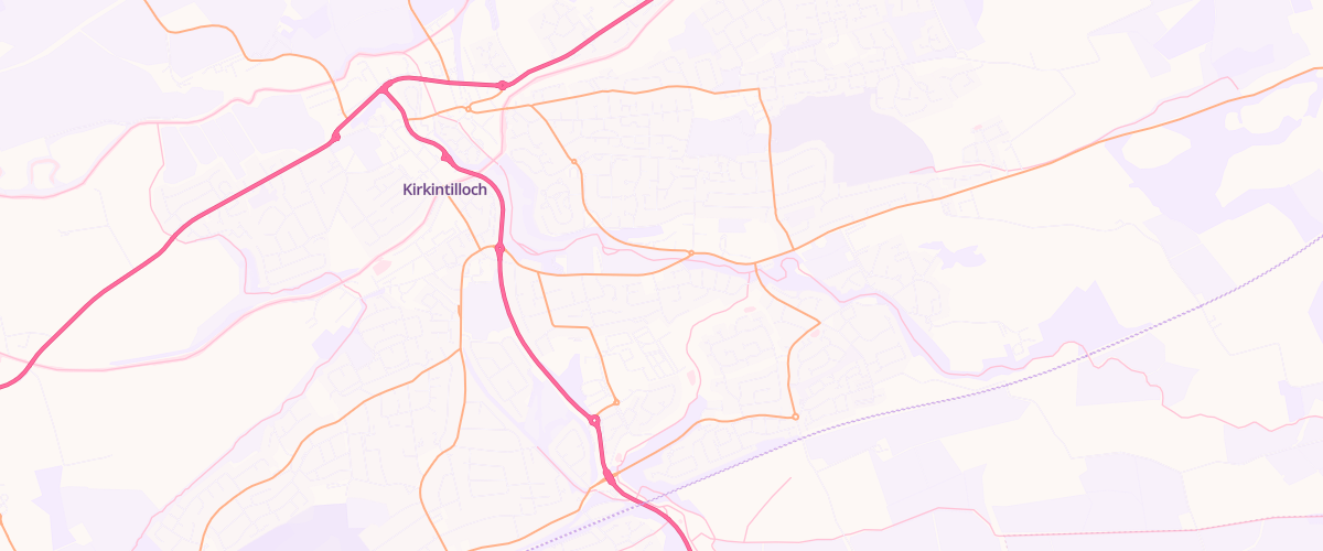 Map showing the location of Waterside Road Service Station