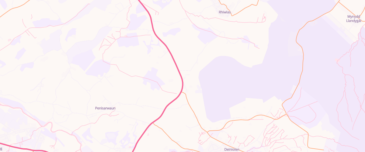 Map showing the location of Beran Filling Station