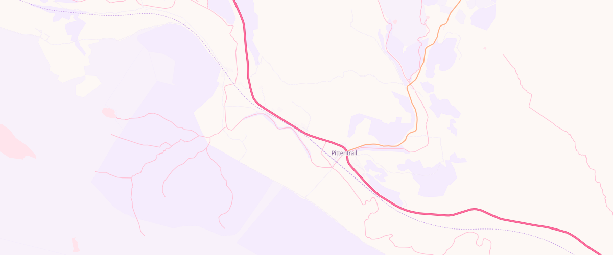 Map showing the location of Pittentrail Garage