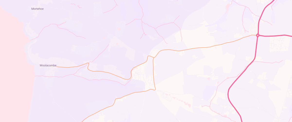 Map showing the location of Golden Coast Service Station