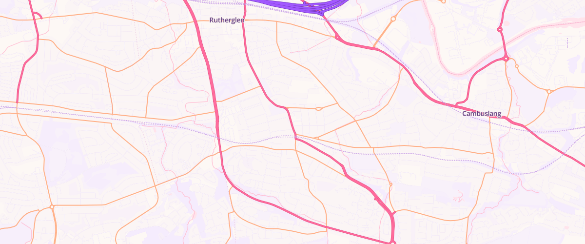Map showing the location of Mfg Burnside