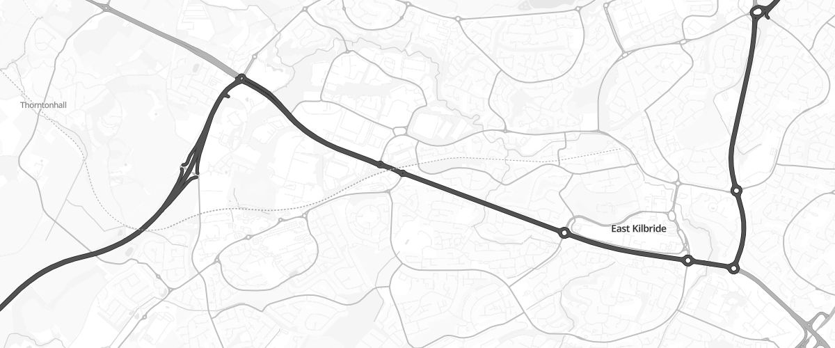 Map showing the location of Queensway North Sf Connect