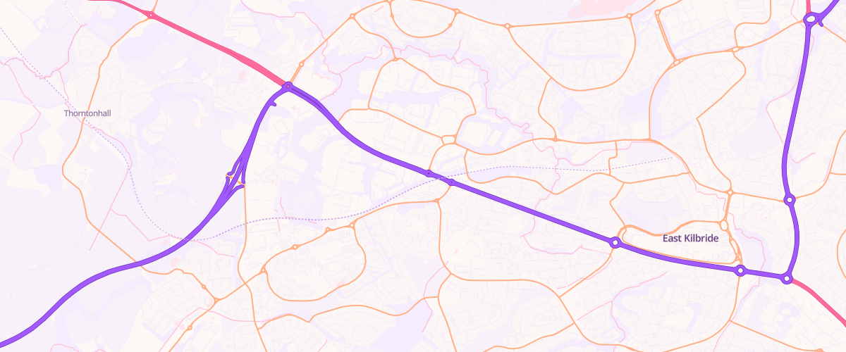 Map showing the location of Queensway North Sf Connect