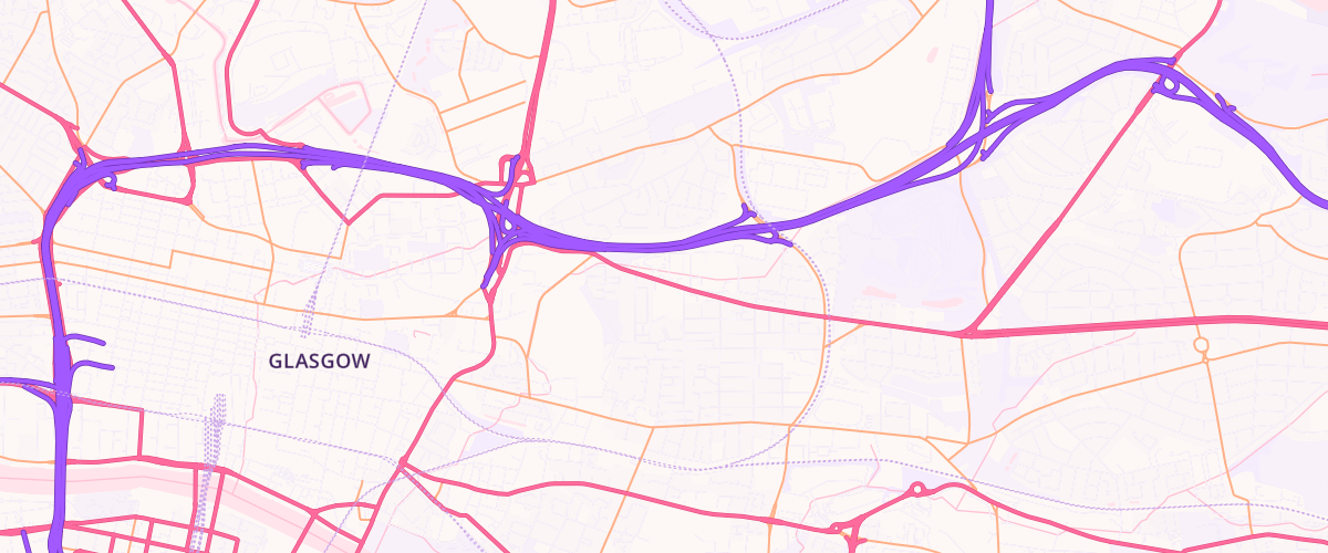 Map showing the location of Alexandra Parade Service Station