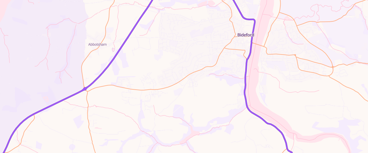 Map showing the location of Blights Motors Ltd