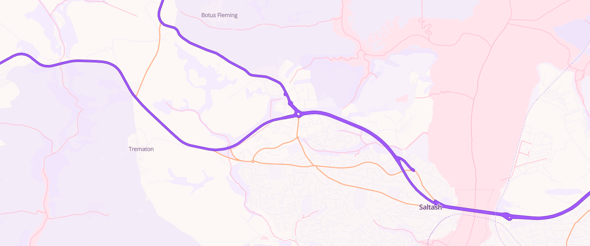 Map showing the location of Mfg Tamar