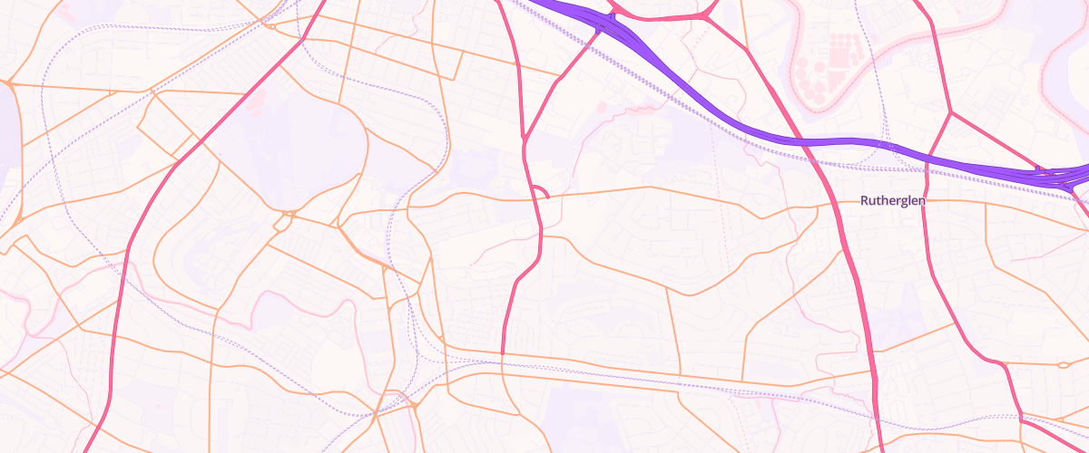 Map showing the location of Kings Park Service Station