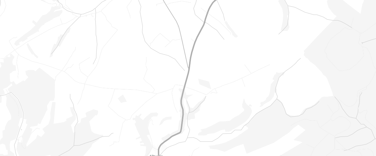 Map showing the location of Windy Corner Garage