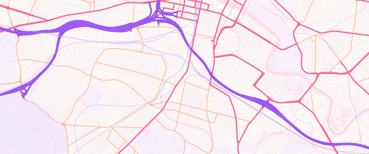 Map showing the location of Shell St Andrews Cross