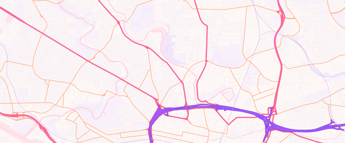 Map showing the location of Mfg Maryhill