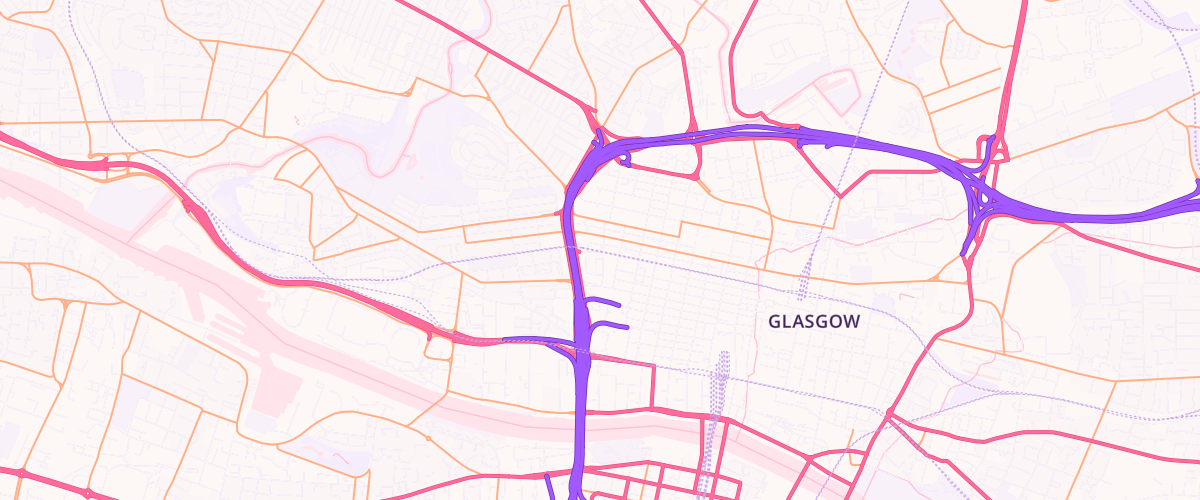 Map showing the location of Bp Elmbank