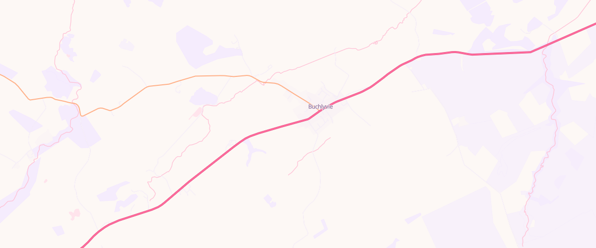 Map showing the location of West End Garage Buchlyvie