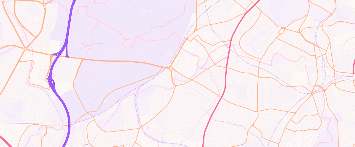 Map showing the location of Shell Shaws