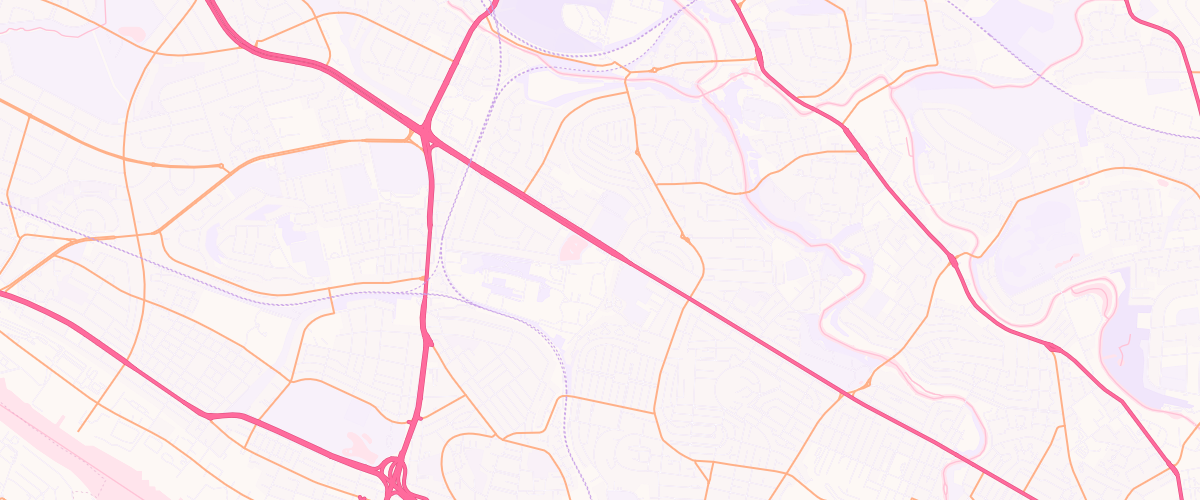 Map showing the location of West End Sf Connect