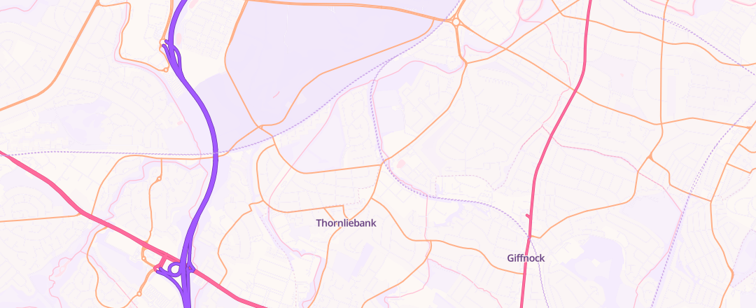 Map showing Eamonns Autos, Glasgow